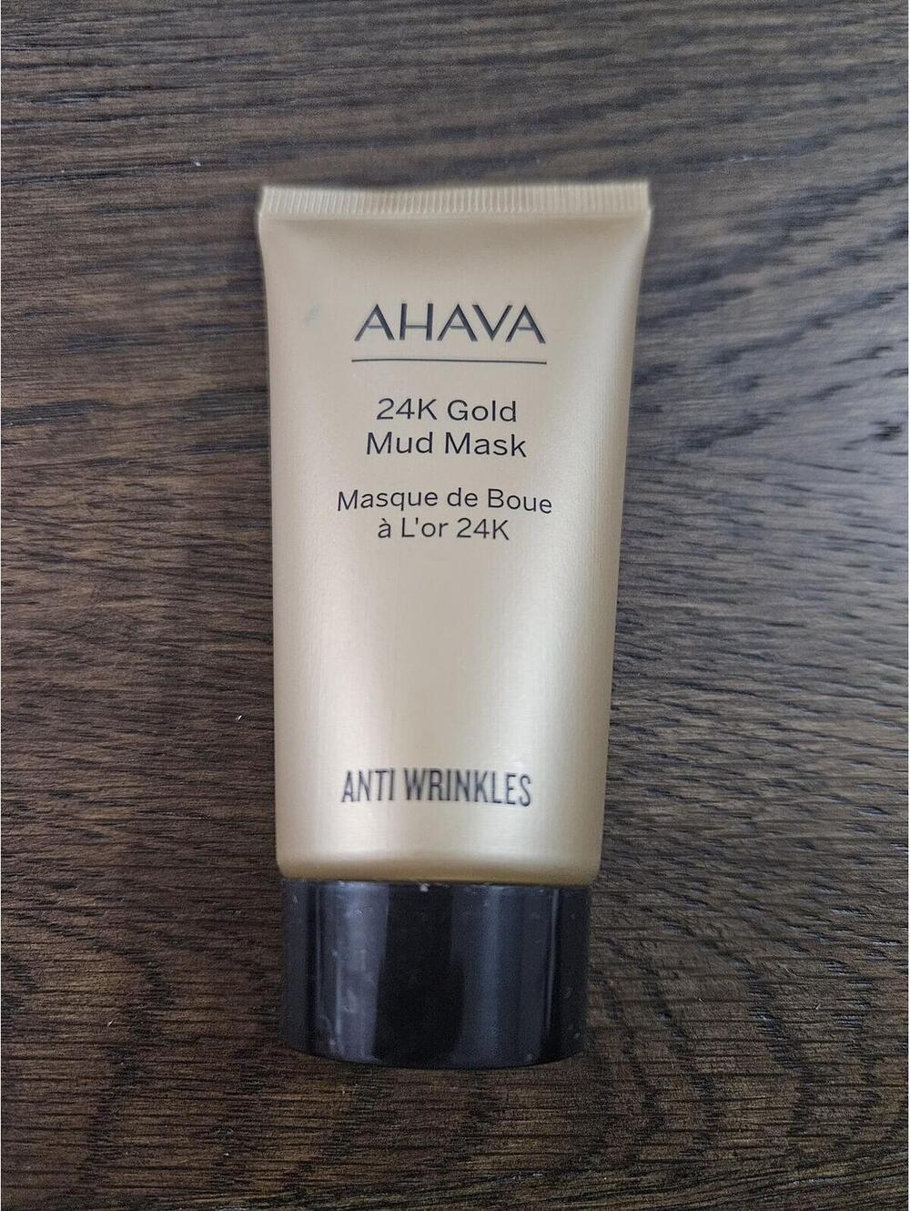 AHAVA 24K Gold Mud Mask Anti Wrinkles 50ml